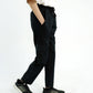 Black VI Cargo Trouser - Qafilastudio