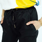 Black VI Cargo Trouser - Qafilastudio