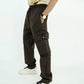Brown VI Cargo Trouser - Qafilastudio