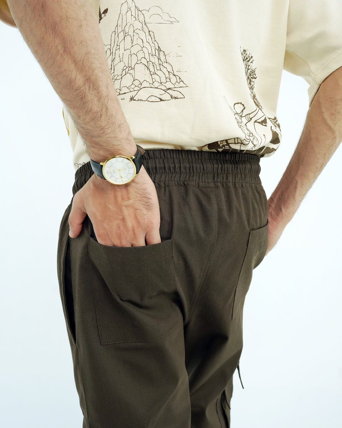 Brown VI Cargo Trouser