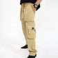 Beige VI Cargo Trouser - Qafilastudio