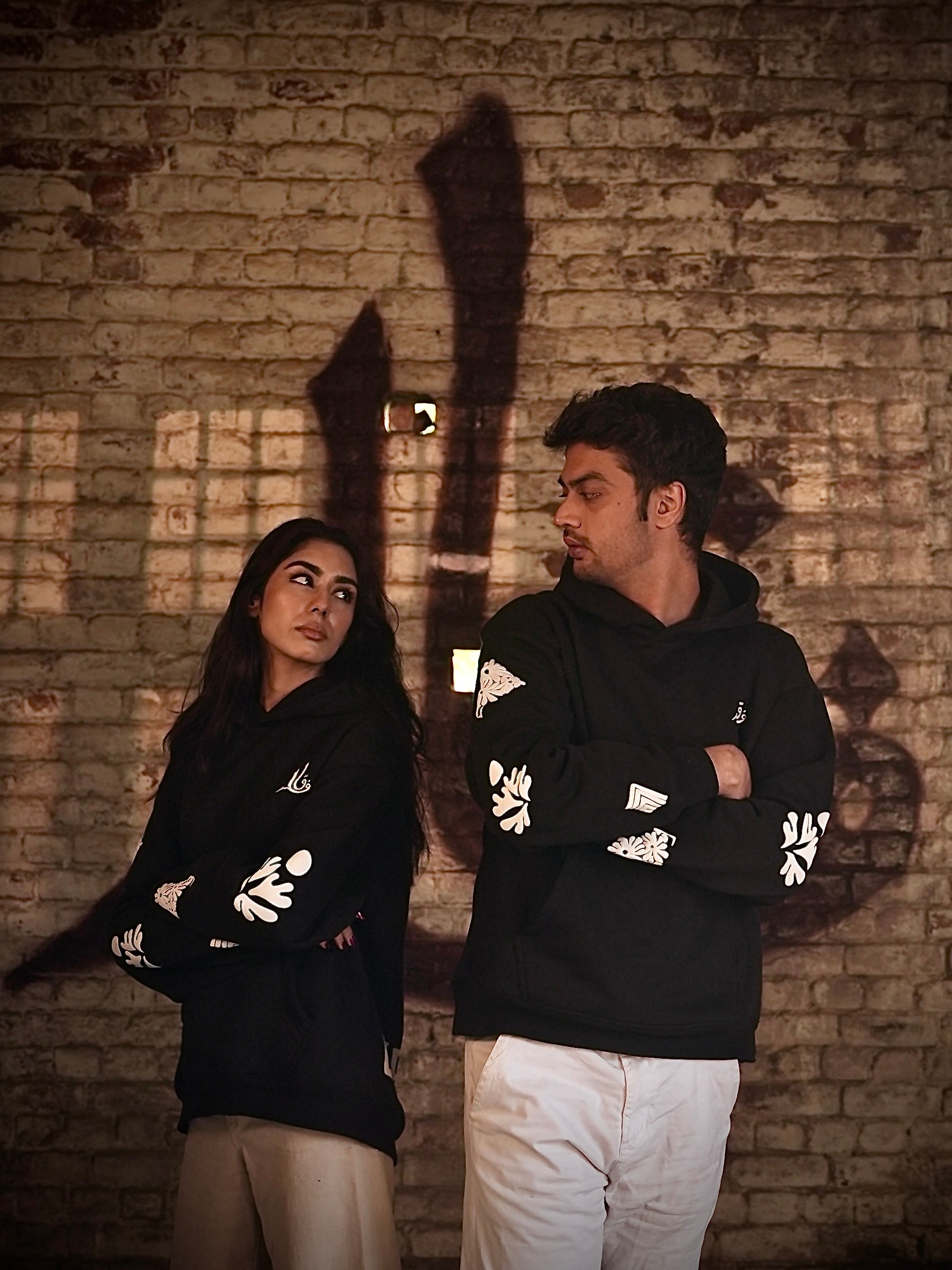 Layers of life black hoodie