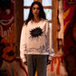 Khuwahish white sweatshirt - Qafilastudio