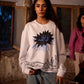 Khuwahish white sweatshirt - Qafilastudio