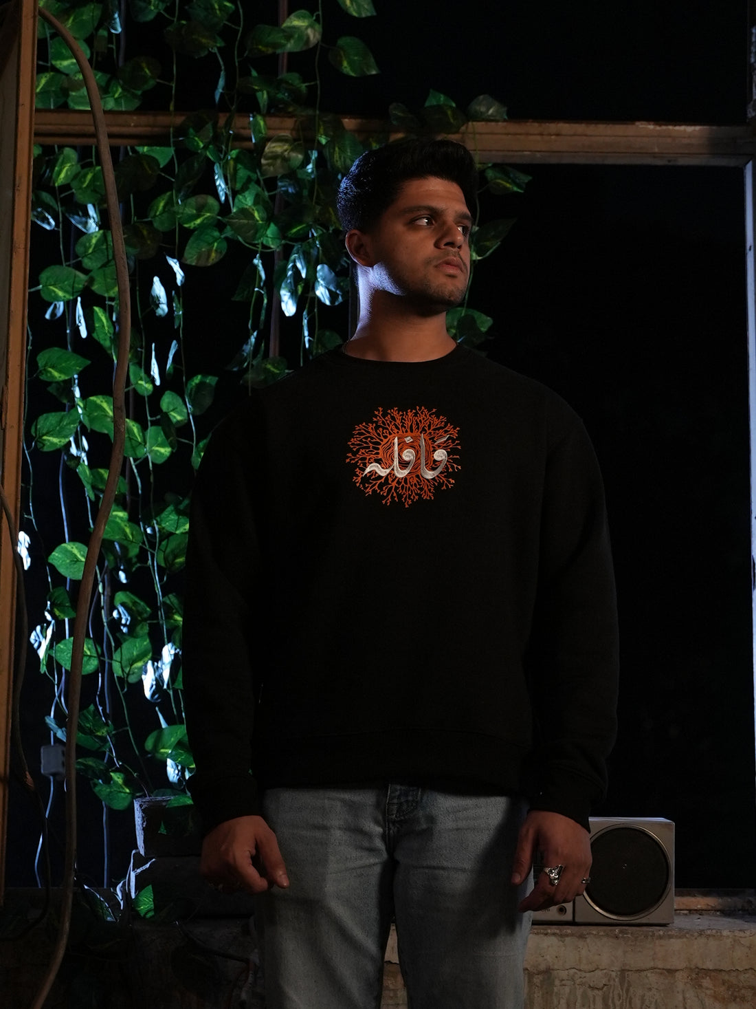 Junoon black sweatshirt