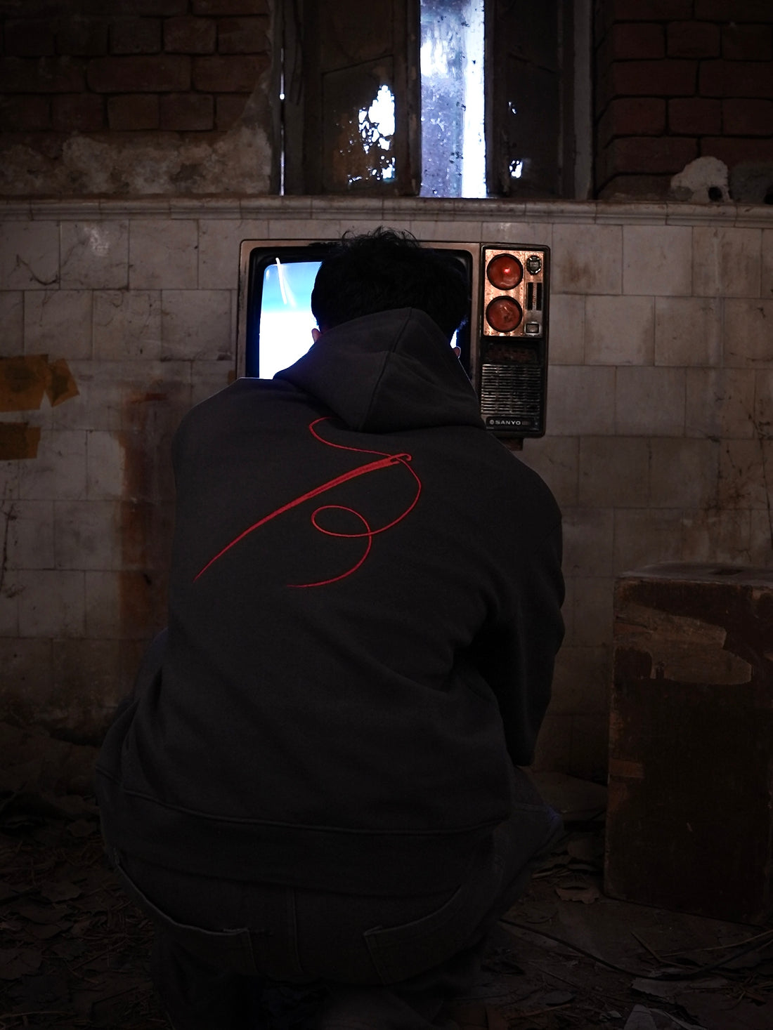 Karegare Charcoal Hoodie