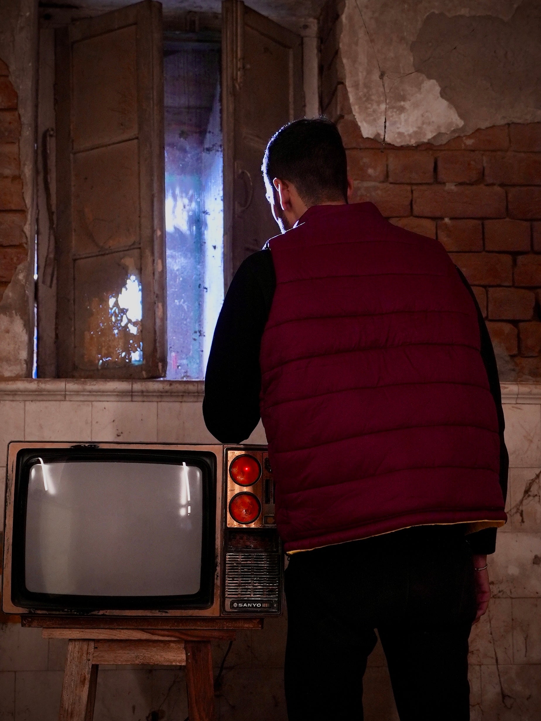 Sleevless Two Sided Puffer Jacket