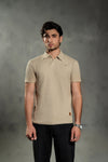 Pack of 3 Plisse Johnny Collar Polo Shirts - Qafilastudio