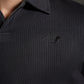 Pack of 3 Plisse Johnny Collar Polo Shirts - Qafilastudio