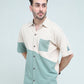 Grained Jacquard Casual Shirt - Qafilastudio