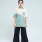 Grained Jacquard Casual Shirt - Qafilastudio
