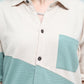 Grained Jacquard Casual Shirt - Qafilastudio