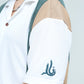 Tri-Color Cut & Sew Shirt - Qafilastudio