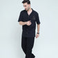 Striped Black Jacquard Shirt