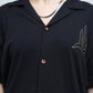 Striped Black Jacquard Shirt