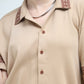 Striped Jacquard Button Down Shirt