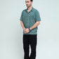 The Jacquard Fish Embroidered Shirt - Qafilastudio