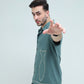 The Jacquard Fish Embroidered Shirt - Qafilastudio