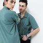 The Jacquard Fish Embroidered Shirt - Qafilastudio
