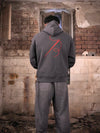 Karegare Charcoal Hoodie - Qafilastudio
