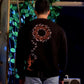 Junoon black sweatshirt - Qafilastudio