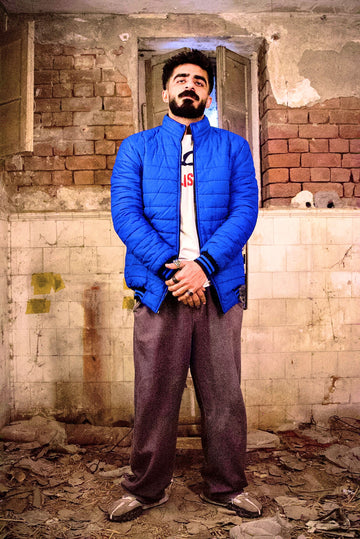 Panelled Quilted Puffer Jacket