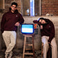 ULFAT BROWN HOODIE - Qafilastudio