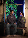 Charcoal Bliss Sweatshirt - Qafilastudio